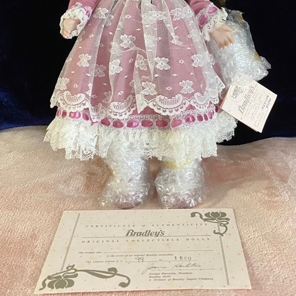 vintage 1980’s Bradley’s Doll Taylor - Picture 3 of 9